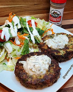 Papa's Pepper Spicy Salmon Cakes